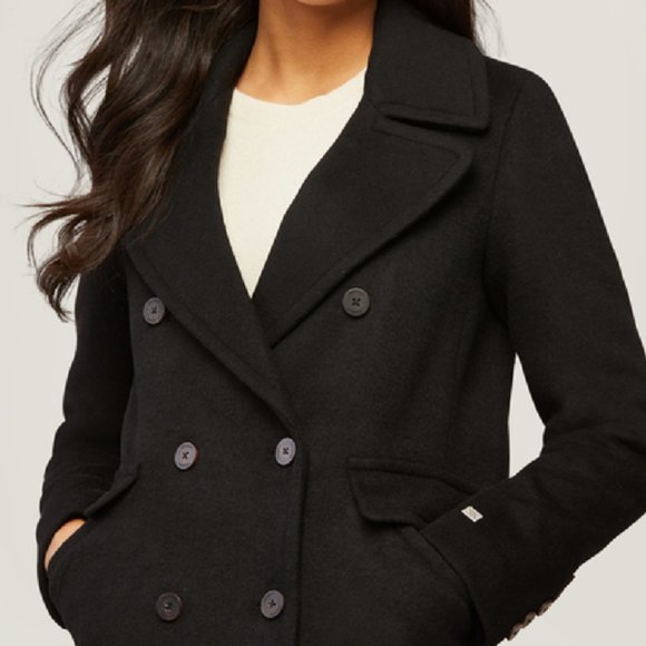 BNWT Soia Kyo Classic Wool Coat - Picture 2 of 8